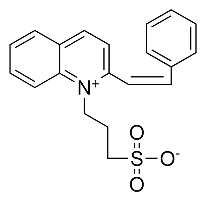 Sigma-Aldrich 2-STYRYL-1-(3-SULFOPROPYL)QUINOLINIUM HYDROXIDE, INNER SALT,AldrichCPR