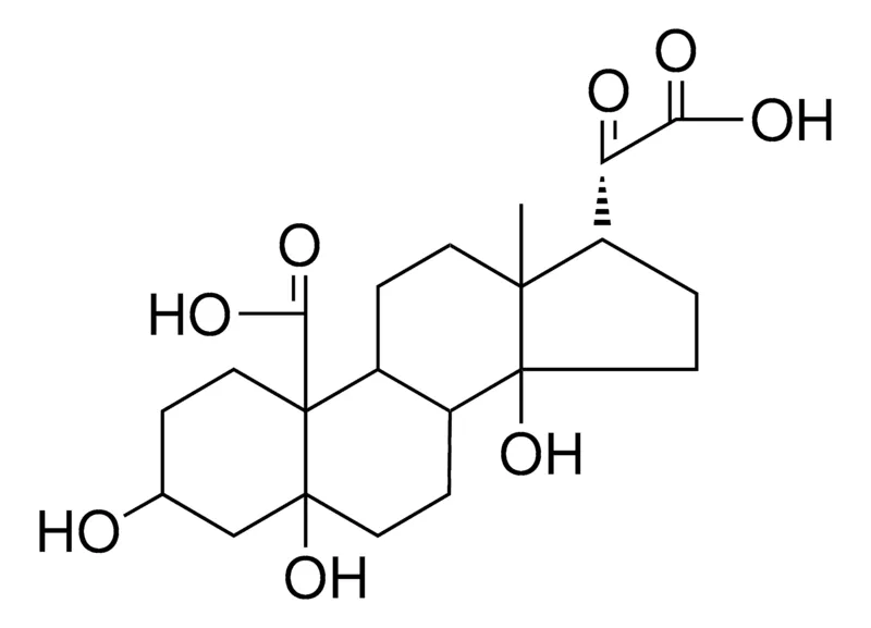 Sigma-Aldrich 3-BETA,5,14-TRIHYDROXY-20-OXO-5-BETA,14-BETA,17-ALPHA-PREGNANE-19,21-DIOIC ACID,AldrichCPR