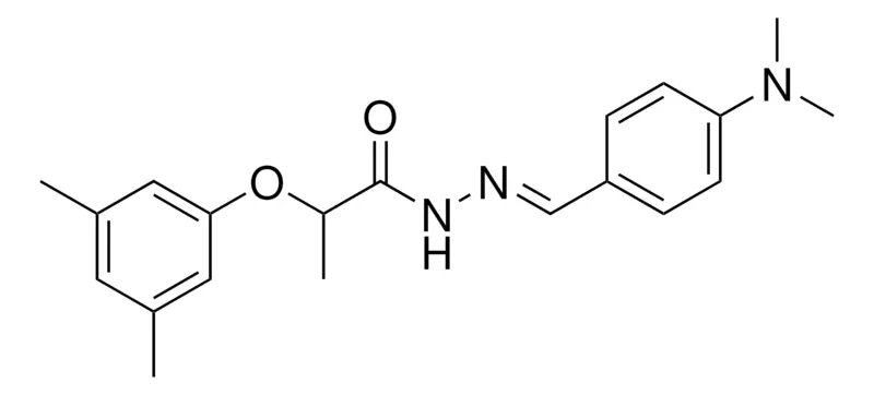 Sigma-Aldrich 2-(3,5-DIMETHYL-PHENOXY)-PROPIONIC ACID (4-DIMETHYLAMINO-BENZYLIDENE)-HYDRAZIDE,AldrichCPR