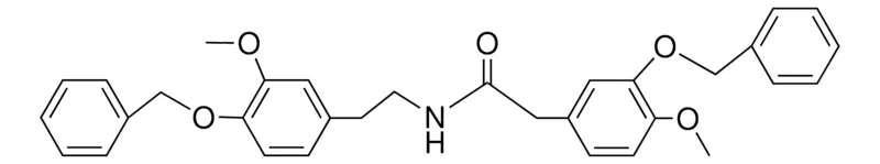 Sigma-Aldrich 2-(3-BENZYLOXY-4-MEO-PH)-N-(2-(4-BENZYLOXY-3-METHOXY-PHENYL)-ETHYL)-ACETAMIDE,AldrichCPR