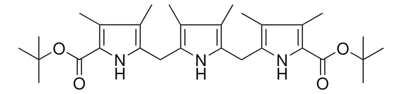 Sigma-Aldrich TERT-BUTYL 5-[(5-{[5-(TERT-BUTOXYCARBONYL)-3,4-DIMETHYL-1H-PYRROL-2-YL]METHYL}-3,4-DIMETHYL-1H-PYRROL-2-YL)METHYL]-3,4-DIMETHYL-1H-PYRROLE-2-CARBOXYLATE，AldrichCPR
