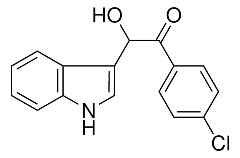 Sigma-Aldrich 1-(4-CHLOROPHENYL)-2-HYDROXY-2-(1H-INDOL-3-YL)ETHANONE,AldrichCPR