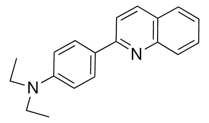 Sigma-Aldrich 2-(4-(DIETHYLAMINO)PHENYL)QUINOLINE,AldrichCPR