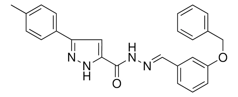 Sigma-Aldrich 5-P-TOLYL-2H-PYRAZOLE-3-CARBOXYLIC ACID (3-BENZYLOXY-BENZYLIDENE)-HYDRAZIDE,AldrichCPR