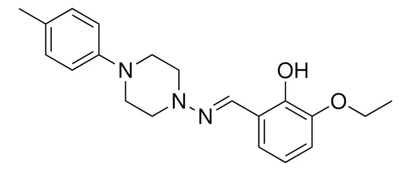 Sigma-Aldrich 2-ETHOXY-6-((4-P-TOLYL-PIPERAZIN-1-YLIMINO)-METHYL)-PHENOL,AldrichCPR