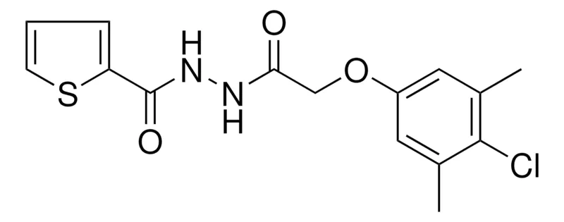 Sigma-Aldrich THIOPHENE-2-CARBOXYLIC ACID N'-((4-CL-3,5-DIMETHYL-PHENOXY)-ACETYL)-HYDRAZIDE，AldrichCPR