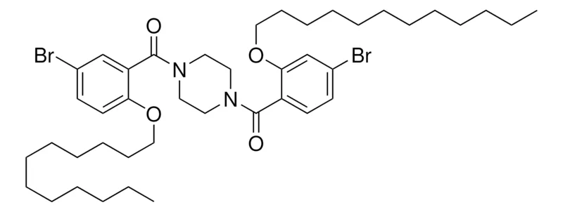 Sigma-Aldrich (4-(4-BR-2-DODECYLOXY-BZ)-PIPERAZIN-1-YL)-(5-BR-2-DODECYLOXY-PHENYL)-METHANONE,AldrichCPR