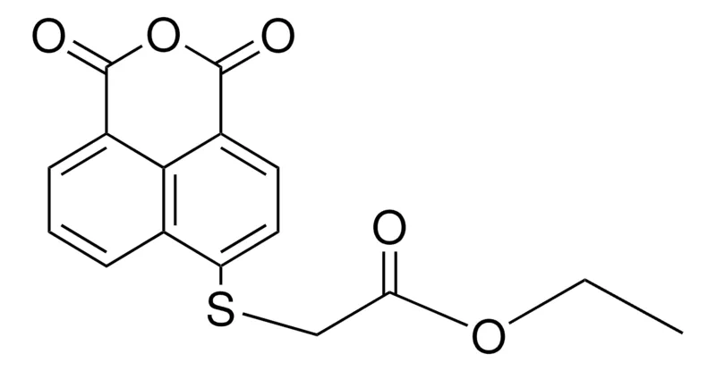 Sigma-Aldrich 4-(ETHOXYCARBONYLMETHYLTHIO)-1,8-NAPHTHALIC ANHYDRIDE,AldrichCPR