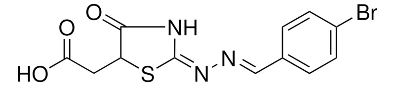 Sigma-Aldrich (2-((4-BROMO-BENZYLIDENE)-HYDRAZONO)-4-OXO-THIAZOLIDIN-5-YL)-ACETIC ACID，AldrichCPR