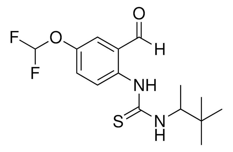 Sigma-Aldrich 1-(4-DIFLUOROMETHOXY-2-FORMYL-PHENYL)-3-(1,2,2-TRIMETHYL-PROPYL)-THIOUREA,AldrichCPR