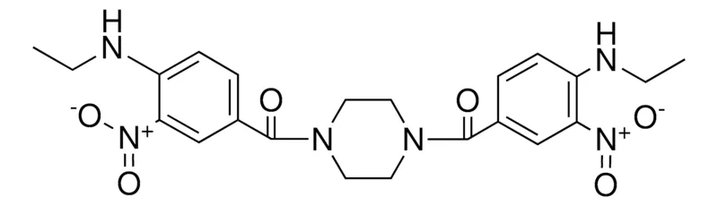Sigma-Aldrich (4-(4-ETHYLAMINO-3-NITRO-BZ)-PIPERAZIN-1-YL)-(4-ETHYLAMINO-3-NITRO-PH)-METHANONE,AldrichCPR