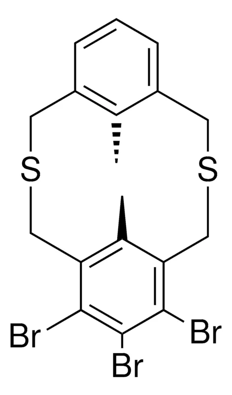 Sigma-Aldrich 6,7,8-TRIBROMO-17,18-DI-ME-3,11-DITHIA-TRICYCLO(11.3.1.1(5,9))OCTADECA-HEXAENE,AldrichCPR