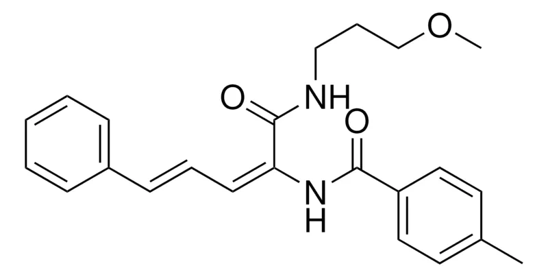 Sigma-Aldrich N-(1-(3-METHOXY-PROPYLCARBAMOYL)-4-PHENYL-BUTA-1,3-DIENYL)-4-METHYL-BENZAMIDE,AldrichCPR