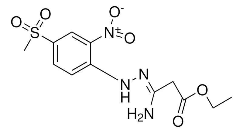 Sigma-Aldrich 2-CARBETHOXYACETAMIDE 4-METHYLSULFONYL-2-NITROPHENYLHYDRAZONE，AldrichCPR