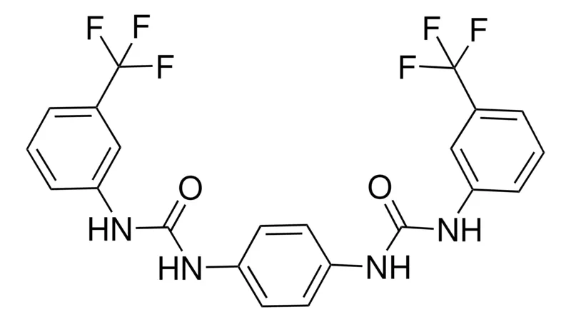 Sigma-Aldrich 1,1'-(1,4-PHENYLENE)BIS(3-(3-(TRIFLUOROMETHYL)PHENYL)UREA),AldrichCPR