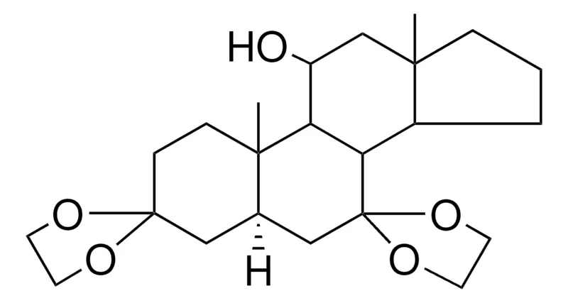 Sigma-Aldrich 3,3:7,7-BISETHYLENEDIOXY-5-ALPHA-ANDROSTAN-11-ALPHA-OL,AldrichCPR