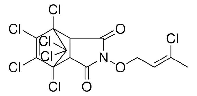 Sigma-Aldrich HEXACHLORO-4-(3-CL-BUT-2-ENYLOXY)-4-AZA-TRICYCLO(5.2.1.0(2,6))DEC-8-ENE-DIONE,AldrichCPR