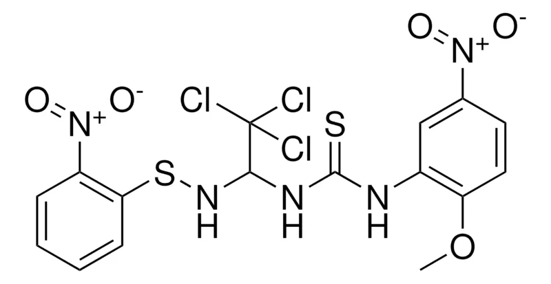 Sigma-Aldrich 1-(2-MEO-5-NITRO-PH)-3-(2,2,2-TRI-CL-1-(2-NITRO-PHENYLSULFANYLAMINO)-ET)THIOUREA,AldrichCPR