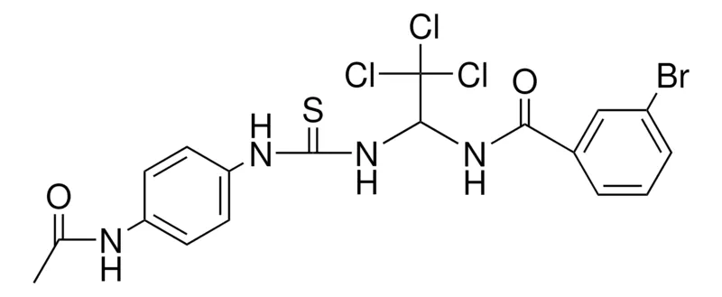 Sigma-Aldrich N-(1-(3-(4-ACETYLAMINO-PH)-THIOUREIDO)-2,2,2-TRICHLORO-ETHYL)-3-BROMO-BENZAMIDE，AldrichCPR