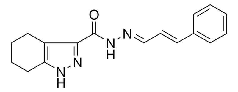 Sigma-Aldrich 4,5,6,7-TETRAHYDRO-1H-INDAZOLE-3-CARBOXYLIC ACID (3-PHENYL-ALLYLIDENE)-HYDRAZIDE,AldrichCPR