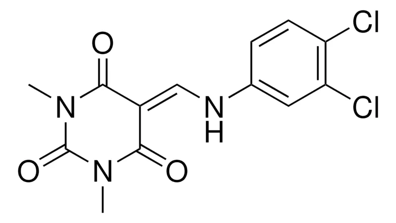 Sigma-Aldrich 5-((3,4-DICHLOROANILINO)METHYLENE)-1,3-DIMETHYL-2,4,6(1H,3H,5H)-PYRIMIDINETRIONE,AldrichCPR