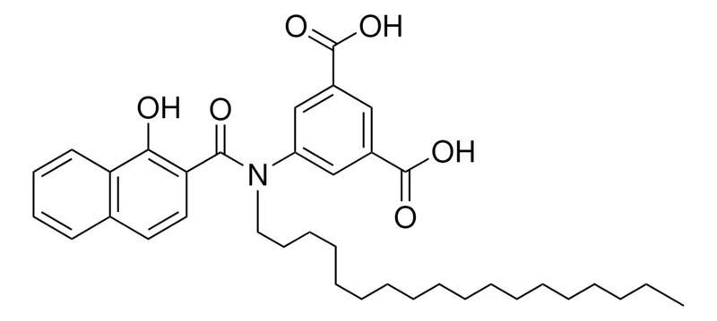 Sigma-Aldrich 5-(((1-HYDROXY-2-NAPHTHYL)CARBONYL)- OCTADECYLAMINO)ISOPHTHALIC ACID,AldrichCPR