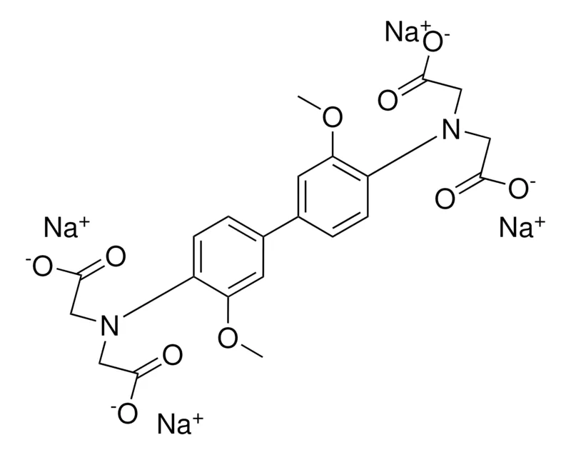 Sigma-Aldrich 3,3'-DIMETHOXYBENZIDINE-N,N,N',N'-TETRAACETIC ACID, TETRASODIUM SALT,AldrichCPR