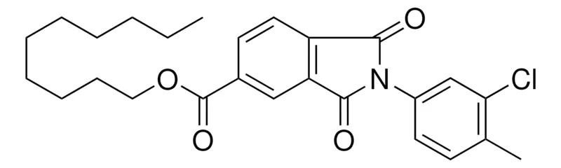 Sigma-Aldrich 2(3-CL-4-ME-PH)-1,3-DIOXO-2,3-DIHYDRO-1H-ISOINDOLE-5-CARBOXYLIC ACID DECYL ESTER,AldrichCPR
