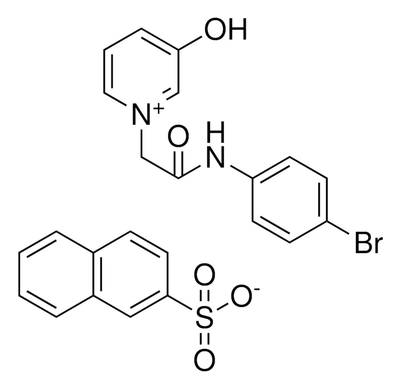 Sigma-Aldrich 1-((4-BR-PHENYLCARBAMOYL)-METHYL)-3-HYDROXY-PYRIDINIUM, NAPHTHALENE-2-SULFONATE,AldrichCPR