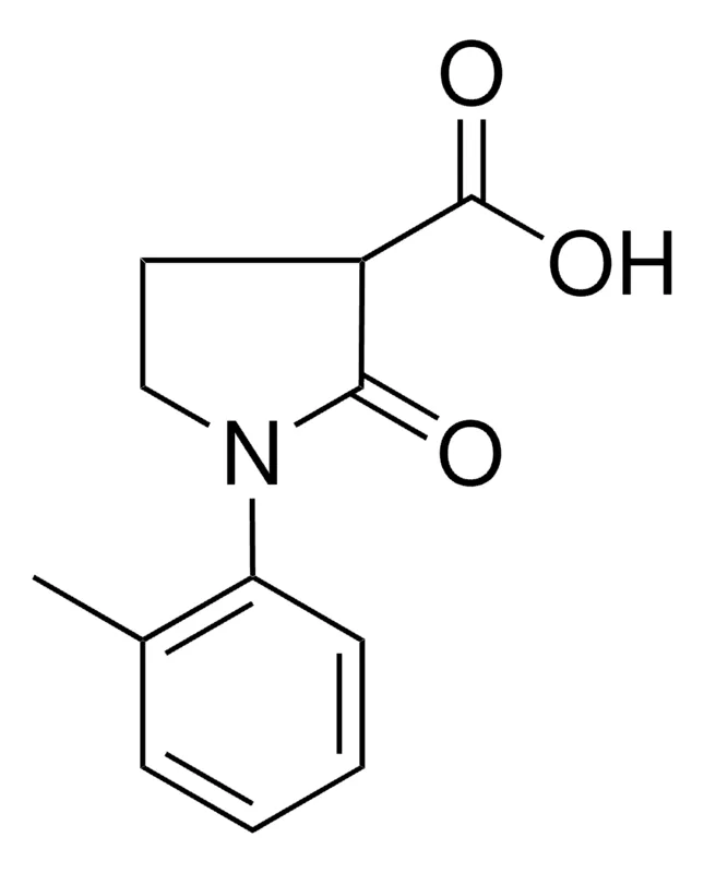 Sigma-Aldrich 1-(2-METHYLPHENYL)-2-OXO-3-PYRROLIDINECARBOXYLIC ACID,AldrichCPR