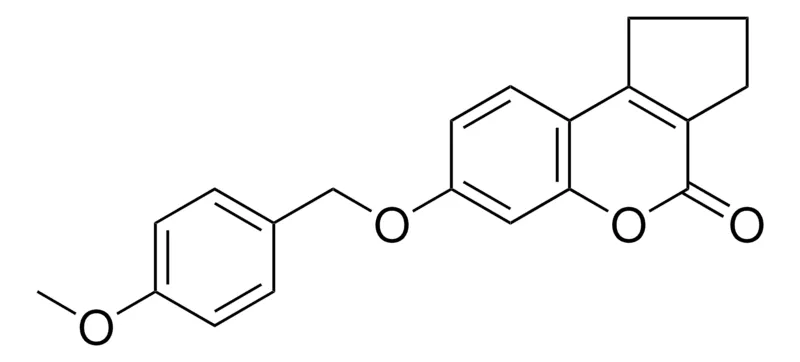 Sigma-Aldrich 7-((4-METHOXYBENZYL)OXY)-2,3-DIHYDROCYCLOPENTA(C)CHROMEN-4(1H)-ONE,AldrichCPR