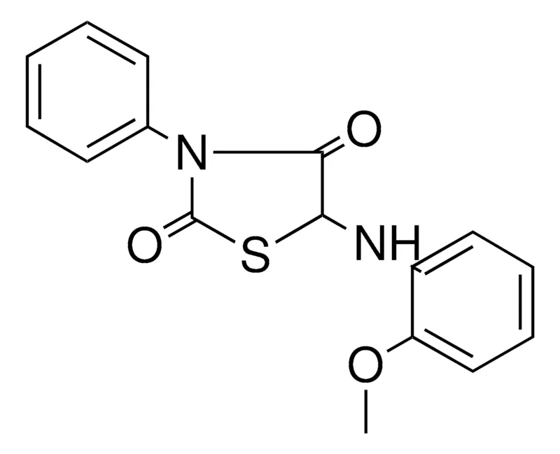 Sigma-Aldrich 5-(2-METHOXY-PHENYLAMINO)-3-PHENYL-THIAZOLIDINE-2,4-DIONE,AldrichCPR