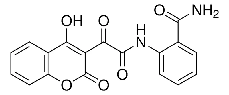 Sigma-Aldrich 2-(((4-HYDROXY-2-OXO-2H-CHROMEN-3-YL)(OXO)ACETYL)AMINO)BENZAMIDE,AldrichCPR