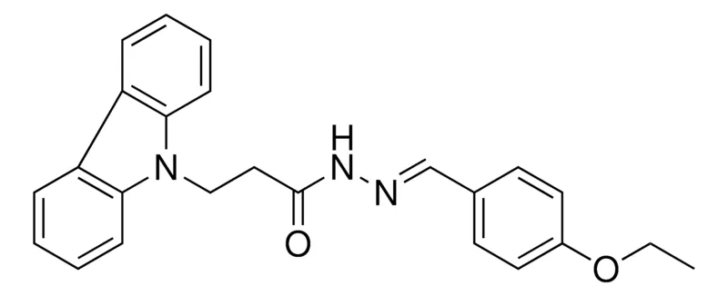 Sigma-Aldrich 3-CARBAZOL-9-YL-PROPIONIC ACID (4-ETHOXY-BENZYLIDENE)-HYDRAZIDE,AldrichCPR