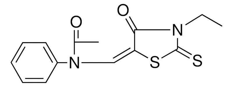 Sigma-Aldrich N-(3-ETHYL-4-OXO-2-THIOXO-THIAZOLIDIN-5-YLIDENEMETHYL)-N-PHENYL-ACETAMIDE,AldrichCPR