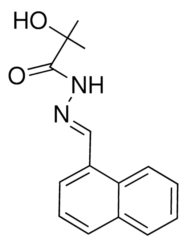 Sigma-Aldrich 2-HYDROXYISOBUTYRIC (1-NAPHTHYLMETHYLENE)HYDRAZIDE,AldrichCPR