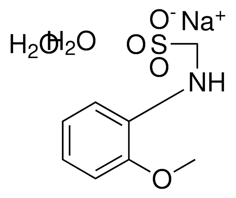 Sigma-Aldrich 2-METHOXYANILINOMETHANESULFONIC ACID, SODIUM SALT DIHYDRATE,AldrichCPR