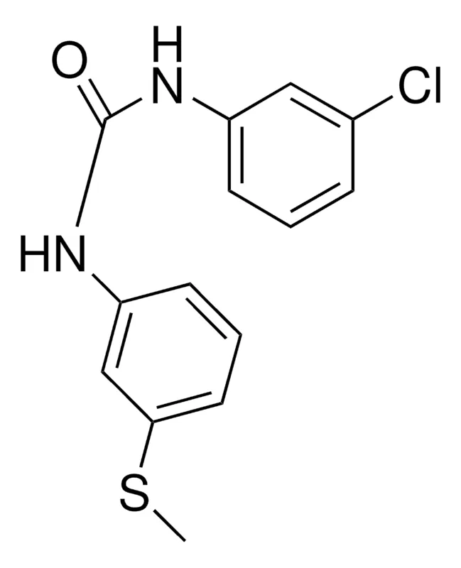 Sigma-Aldrich 1-(3-CHLOROPHENYL)-3-(3-(METHYLTHIO)PHENYL)UREA,AldrichCPR