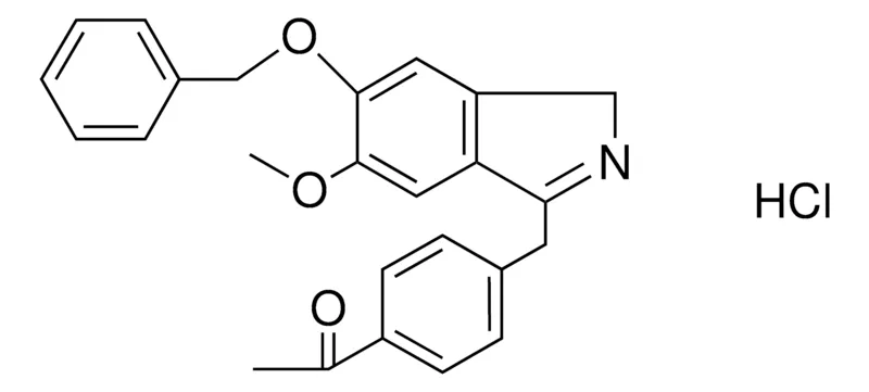 Sigma-Aldrich 1-(4-(5-BENZYLOXY-6-METHOXY-3H-ISOINDOL-1-YLMETHYL)-PH)-ETHANONE, HYDROCHLORIDE，AldrichCPR