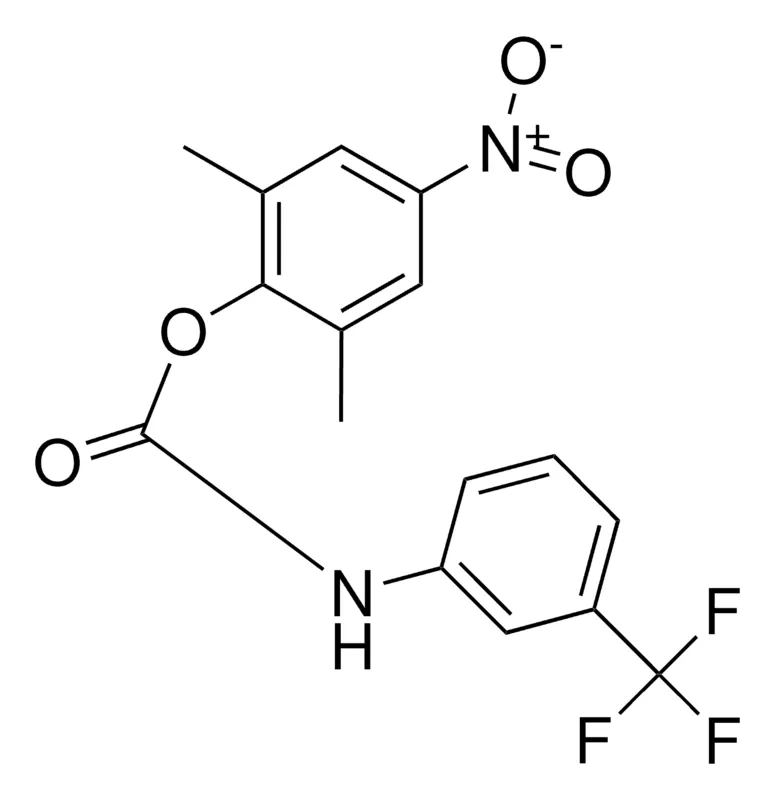 Sigma-Aldrich 2,6-DIMETHYL-4-NITROPHENYL N-(3-TRIFLUOROMETHYLPHENYL)CARBAMATE,AldrichCPR