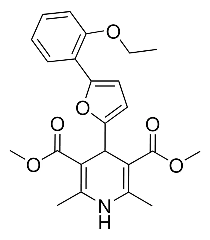 Sigma-Aldrich DIMETHYL 4-(5-(2-ETHOXYPHENYL)-2-FURYL)-2,6-DIMETHYL-1,4-DIHYDRO-3,5-PYRIDINEDICARBOXYLATE,AldrichCPR