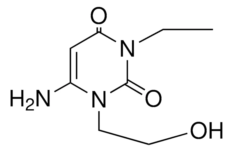 Sigma-Aldrich 6-AMINO-3-ETHYL-1-(2-HYDROXYETHYL)URACIL,AldrichCPR