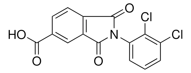 Sigma-Aldrich 2-(2,3-DICHLORO-PHENYL)-1,3-DIOXO-2,3-DIHYDRO-1H-ISOINDOLE-5-CARBOXYLIC ACID,AldrichCPR