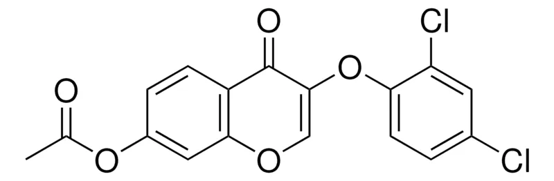 Sigma-Aldrich ACETIC ACID 3-(2,4-DICHLORO-PHENOXY)-4-OXO-4H-CHROMEN-7-YL ESTER，AldrichCPR