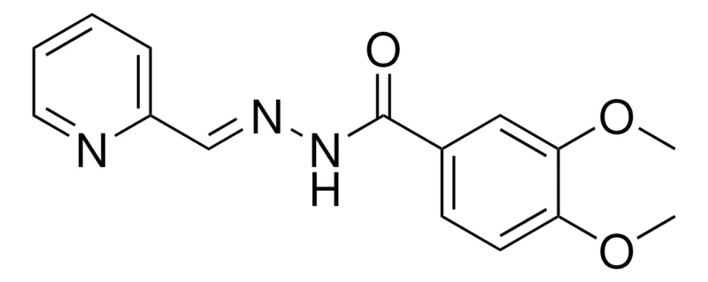 Sigma-Aldrich 3,4-DIMETHOXY-BENZOIC ACID PYRIDIN-2-YLMETHYLENE-HYDRAZIDE,AldrichCPR