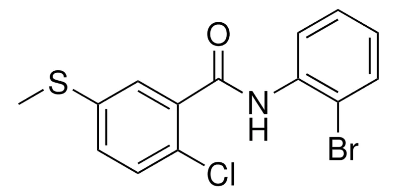 Sigma-Aldrich N-(2-BROMOPHENYL)-2-CHLORO-5-(METHYLTHIO)BENZAMIDE,AldrichCPR