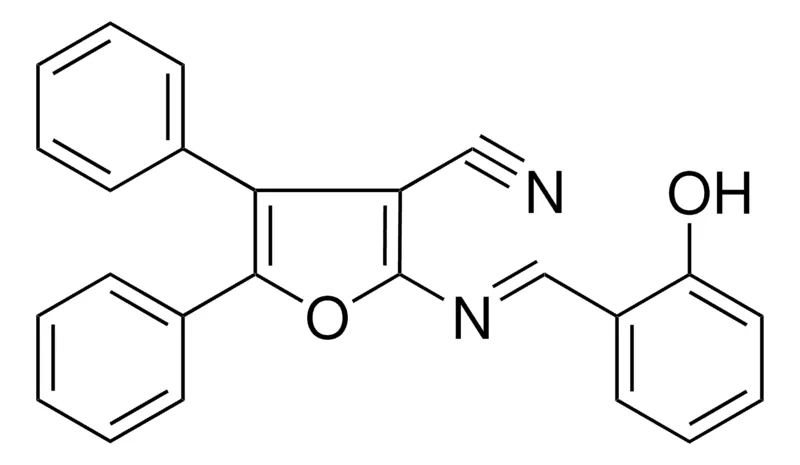 Sigma-Aldrich 2-((2-HYDROXY-BENZYLIDENE)-AMINO)-4,5-DIPHENYL-FURAN-3-CARBONITRILE,AldrichCPR