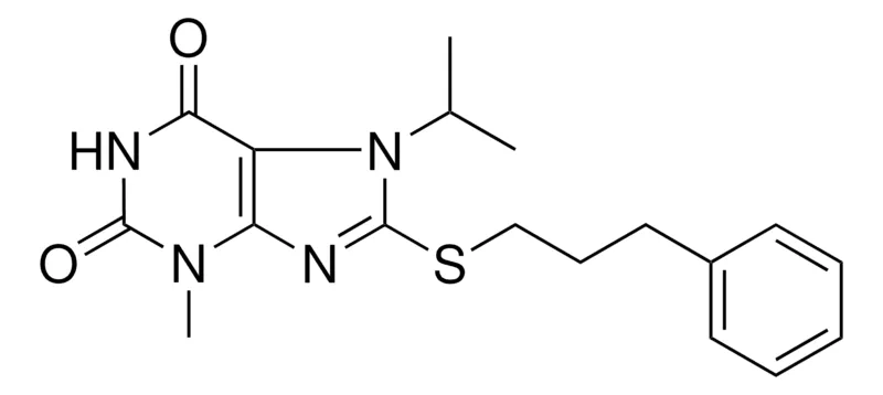 Sigma-Aldrich 7-ISOPROPYL-3-METHYL-8-(3-PHENYL-PROPYLSULFANYL)-3,7-DIHYDRO-PURINE-2,6-DIONE,AldrichCPR