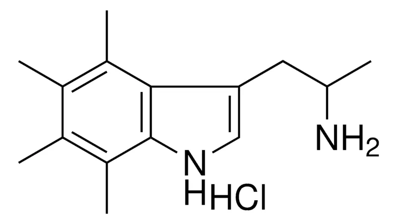 Sigma-Aldrich 1-METHYL-2-(4,5,6,7-TETRAMETHYL-1H-INDOL-3-YL)ETHYLAMINE HYDROCHLORIDE,AldrichCPR