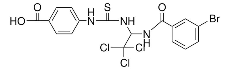 Sigma-Aldrich 4-(3-(1-(3-BROMO-BENZOYLAMINO)-2,2,2-TRICHLORO-ETHYL)-THIOUREIDO)-BENZOIC ACID,AldrichCPR